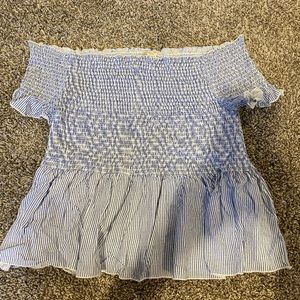 Adorable off the shoulder top